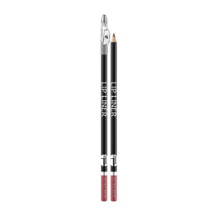 Карандаш для губ деревянный с точилкой Lip Liner Jovial Luxe 114 Матовый Dolly pink Розовый